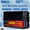 EASUN POWER Inverter a onda sinusoidale pura 5000W 4000W 3000W DC 12V 24V a AC 220V Convertitore presa multifunzione per auto Strumenti Display a LED Alimentazione