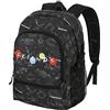 KARACTERMANIA Friends Lights-Zaino Fight FAN 2.0, Nero, 31 x 44 cm, Capacità 24 L