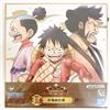 Bandai One Piece Shikishi Art Board Monkey D. Rufy Ichiban Kuji Bandai Toei Anime JP