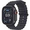 Apple Watch Ultra 3 (2025) | GPS + Cellular | nero | Cinturino Ocean nero - premium