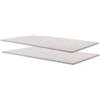 Set 2 ripiani per armadio ghost 150, 71,7x39,1x1,5 cm