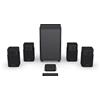 HISENSE SOUNDBAR + SUBWOOFER HISENSE HT SATURN 4.1 canali, Potenza Max 720 W, Cassa wireless, NERO