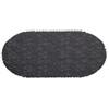 DEGHI Tappeto doccia antiscivolo 66x37,5 cm con bolle per doccia o vasca nero