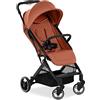 hauck Travel N Care Plus, Arancione - Passeggino da Viaggio Leggero dalla Nascita fino a 22 kg - Tessuti Stretch e Cuscino - Reclinabile, Compatto e Richiudibile - Cappottina UPF 50+ Finestre in Rete