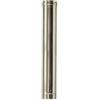 Elemento diritto 1 mt parete doppia inox, 80/130 mm