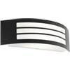 Eglo Applique led da esterno eglo leiros nero 25w