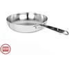 Agnelli Alu-Inox 3-ply Padella Alta Induzione Con Manico Tubolare In AluInox