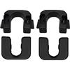 MCamooer 1539663 Clip per ripiano pacchi compatibile con Ford Fiesta Mk7 Mk8, MCamooer 015532109E Staffa per copertura bagagliaio per Focus B-Max C-Max C3 DS3 Fissaggio bagagli posteriore per Qashqai J10