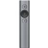 Logitech Spotlight Presentation Remote puntatore wireless Bluetooth/RF Grigio