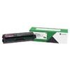Lexmark C3220M0 cartuccia toner 1 pz Magenta