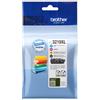 Brother LC-3219XLVALDR cartuccia d'inchiostro Originale Nero per foto, Ciano per