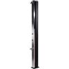 CRM Doccia Solare per Piscina in Acciaio Inox AISI 304 CRM Ultimate con Risciacquo Temporizzato dei Piedi & Miscelatore - Capienza Lt. 60