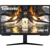 Samsung Gaming Monitor Odyssey G5 (S27AG502), Flat, 27, 2560x1440 (WQHD), HDR 10, IPS, 165 Hz, 1 ms, FreeSync Premium, G-Sync, HDMI, Display Port, Ingresso Audio, HAS, Pivot, Flicker Free