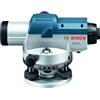 Bosch Professional Livella ottica GOL 32 D (ingrandimento 32x, unità di misura: 360 gradi, raggio d'azione: fino a 120 m, in valigetta)