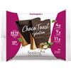 Feeling OK Choco Toast 50g Low Carb Keto Diet Tostate al Cioccolato Proteiche