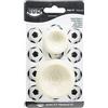 PME JEM 1102EP009 Stampi a Forma di Pallone da Calcio per Cake Design, Plastica, Bianco, 6 x 2 x 6 cm, 2 unità
