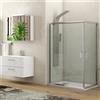KAMALU Box doccia 70x90 altezza 170cm trasparente K410