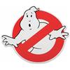 Open Road Brands Ghostbusters Classic Logo Metal Sign - Vintage Ghostbusters Sign for Man Cave, Movie Room o Halloween Decor
