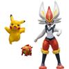 Jazwares Pokémon Battle Figure Confezione da 2 - Caratteristiche 11,4 cm Cenerentola e Pikachu Battle Figure da 5 cm con accessorio - Esclusiva Amazon