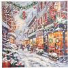 Bizzotto Dipinto Silent Night 6007 di Natale 60 x 60 Cm Multicolor
