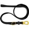Morso Guinzaglio Gold Caviar Nero - L