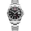 JDM Military Orologio Analogico Uomo con Cinturino in Acciaio Inossidabile JDM-WG018-02