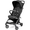 Peg Perego Volo Passeggino Ultra Leggero da Viaggio, Idoneo come Bagaglio Mano Aereo, Borsa Trasporto inclusa - da 0 a 22 kg - True Black