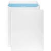 Netuno 250 buste a sacco bianche formato C4 22,9 x 32,4 cm 90g buste commerciali bianco con stampa interna blu Promail senza finestra con strip adesivo per corrispondenza aziendale lettere