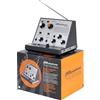 Stylophone Theremin - Sintetizzatore portatile sensibile al tocco con suono analogico retrò, altoparlante integrato, effetti Delay e Vibrato, controllo slider, design compatto alimentato a batteria