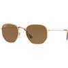Ray-Ban hexagonal RB 3548N 001/57