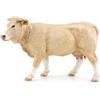 PAPO - Statuina Mucca Blonde d'Aquitaine Realistica Giocattolo Bambino - 3+ - Collezione Vita in Fattoria - Gioco Educativo Animali da Allevamento - Idea Regalo Giocattolo Bambina Bambino - 11.5 cm