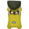 Izefia Cane Cappotto Abbigliamento Tuta Antivento Freddo Cappotti 4 Gambe Giacca Imbracatura Cinghia Toracica Caldo Inverno Vestiti Spessi Cappotto di Cotone per Cane di Piccola Taglia Gatto Medio