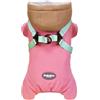 Izefia Cane Cappotto Abbigliamento Tuta Antivento Freddo Cappotti 4 Gambe Giacca Imbracatura Cinghia Toracica Caldo Inverno Vestiti Spessi Cappotto di Cotone per Cane di Piccola Taglia Gatto Medio