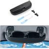 CDEFG Custodia per Occhiali ABS Compatibile con BMW X1 U11 X2 X3 G45 X5 Serie 1 F70 3 G20 5 7 Anteriore Sunglasses Holder Box Auto Interni Accessori (Nero)