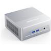 MINISFORUM X1-Lite 255 Mini PC con AMD Ryzen 7 255 (8C/16T), 32GB DDR5RAM 1TB M.2 SSD, HDMI 2.1/DP 1.4/USB 4.0 4K, uscita video 2,5G LAN, Wife 6e, Bluetooth 5.2 e scheda grafica AMD Radeon 780M