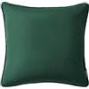 ROOM99 Aura, 45 x 45 cm, federa decorativa, per cuscino, decorativa, stile moderno, camera da letto, soggiorno, verde bottiglia, 1 pezzo