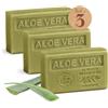 La Maison du Savon de Marseille - Saponetta profumata all'aloe vera, arricchita con burro di karitè biologico, sapone idratante per mani e corpo, ingredienti naturali al 100%, prodotto in Provenza