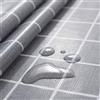 rismart Rustico più Modelli Resistente all'Acqua PVC Tovaglia Rettangolare A Prova di Olio Tavolo Tessuto(90_x_140_cm,Grigio)