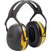 3M Cuffie auricolari antirumore 3M PELTOR X2A giallo, bardatura temporale