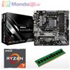 Assemblati Kit aggiornamento PC AMD RYZEN 7 3700X 8 CORE 4,40 Ghz - Ram 64 GB DDR4 - ASRock
