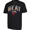Ultra Game UNK Arco Plexi NBA S/S Tee, Uomo, GTM1862F-MH-2XLarge, Nero, XXL