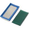 MAXPOWER Filtro e prefiltro dell'Aria Adatto per Briggs&Stratton - Numero di Riferimento 4145, 494511, 494511S
