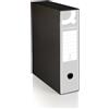 Q-Connect Registratore commerciale con custodia Q-Connect dorso 8 cm - 28,5x32 cm - grigio - 0201041/Q.GR