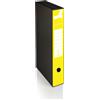 Q-Connect Registratore commerciale con custodia Q-Connect dorso 5 cm - 28,5x32 cm - giallo - 0201041/QM.GI