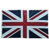 TCTOHZNG Bandiera del Regno Unito con bandiera britannica da British FLAG Union Jack Flag 90 x 150cm a strisce in poliestere 210D Heavy Duty per esterni, per interni ed esterni, bandiera UK in oxford e ottone