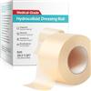 XAYGHE Rotolo di bende idrocolloidali per la cura delle ferite, 5 cm x 3,6 m, nastro per medicazione impermeabile, flessibile e delicato sulla pelle, autoadesive, cerotto per vesciche, acne, ferite minori