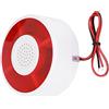 Sonew di Allarme Acustico con Luce di Sicurezza, DC 12 V, Luce di Segnalazione, Sirena