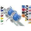 Shelly Hutschienenhalter PW3D Shelly - Supporto per guida Mini per 18 Shellys: 1 Gen3,1PM Gen3,2PM Gen3,i4 Gen3,Plus 1,Plus 1PM,Plus 2PM,Plus i4,Plus 0-10V Dimm,Wave 1,Wave 1PM,Wave 2PM,Wave Shutter,Wave i4 (2 x Grigio Prime)