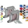 Shelly Hutschienenhalter PW3D Supporto per montaggio a binario Single per 18 Shelly: 1 Gen3, 1PM Gen3, 2PM Gen3, i4 Gen3, Plus 1, Plus 1PM, Plus 2PM, Plus i4, Plus 0-10V Dimmer, Wave 1, Wave 1PM, Wave 2PM, Wave Shutter, Wave i4