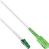 InLine LWL - Cavo Simplex FTTH, LC/APC 8° a SC/APC 8°, 9/125µm, OS2, diverse lunghezze